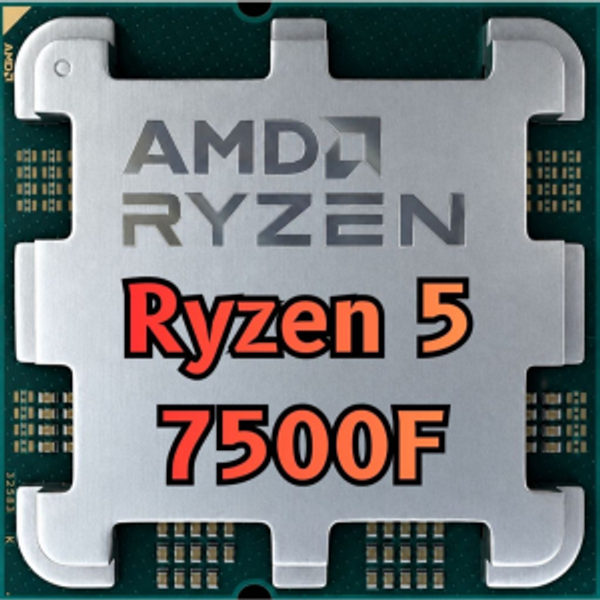 Processador AMD Ryzen 5 7500F, 6 Núcleos, Cache 99MB, AM5