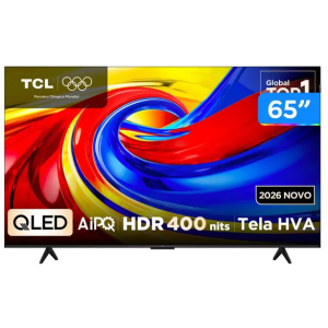 Smart TV 65" TCL 4K UHD QLED 65P7L Google TV 2026