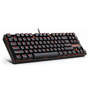 Teclado Gamer Redragon Kumara Red Mecânico Abnt2 Switch Outemu Brown K552-2 Pt-brown, Unico