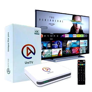 UNITV V10 Aparelho Original HD Smart Tv Wi-fi Assista YouTube Canais Séries Pronta Entrega