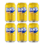 Imagem da oferta Pack de Refrigerante Fanta Maracuja Lata 350ml - 6 unidades