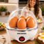 Imagem da oferta Cozedor De Ovos Automático Panela A Vapor Elétrica Legumes Elétrica Portátil Prático Rápido 7 Ovos Em 5min Micgeek