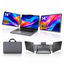 Imagem da oferta Jayden Extensor de Tela para Laptop Monitor Portátil IPS FHD 1080P de 14" Tela Tripla compatível com Laptops de 13,