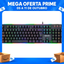 Imagem da oferta Teclado Gamer Membrana Redragon Dyaus 2 Abnt2 K509rgb, Preto
