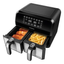 Imagem da oferta Fritadeira Air Fryer Dual Duplo Cesto 8L Mondial 2200W - AFD-01-BI