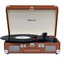 Imagem da oferta Toca Discos HI FI Raveo Sonetto Chrome Vinyl Bluetooth USB Aux Marrom - 26401