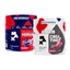Imagem da oferta Kit Pré Treino Hórus 7 Belo + Creatina 7 Belo Max Titanium 300g Framboesa 150mg Cafeína Energia Força Performance