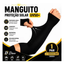 Imagem da oferta Manguito Uv50+ Proteção Solar Moto Ciclismo Corrida Pesca Mangote Braço Compressão Esporte Manga Futebol Corrida Dasv Único Preto