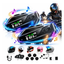 Imagem da oferta Par Intercomunicador Capacete Moto Kuerl Bluetooth Sem Fio