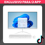 Imagem da oferta All in One Windows 11 Home 23,8 Pol Full HD Intel Core i3 4GB 128 GB SSD Branco Ultra - UB842