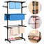 Imagem da oferta Varal Dobrável De Chão 3 Andares De Roupas Grande Com Rodinha Aba Lateral Retrátil Para Cabide FST101 - FASTERR
