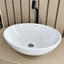 Imagem da oferta Cuba Sobrepor Para Banheiro Louça 41,5x34cm Oval - Lemi