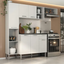 Imagem da oferta Armário De Cozinha Compacta Smart Multimóveis Mp2220 Cor Branco