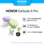 Imagem da oferta Fone De Ouvido Bluetooth Sem Fio Honor Earbuds A Pro Macaron Cancelamento De Ruído ANC Bateria 42h