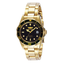 Imagem da oferta Invicta Relógio automático masculino 3044 de aço inoxidável Pro Diver Relógio banhado a ouro 37.5mm Casual