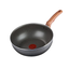 Imagem da oferta Frigideira Wok Rochedo Natural Stone 24cm, Cinza com Efeito Pedra, Antiaderente Minerium, Alumínio de Alta Espessura 2mm, Thermo-Sinal e Cozimento Ho