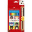 Imagem da oferta ECOLAPIS 12+3 CARAS & CORES, Faber-Castell, 120112CC, Tons de pele