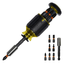Imagem da oferta Kit Chave de Fenda KLEIN TOOLS Multi-Bits 8 em 1 Ajustável - Chave Multifuncional para Parafusadeira