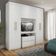 Imagem da oferta Guarda Roupa Casal 6 Portas 2 Gavetas Porto Carraro Preto