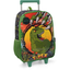 Imagem da oferta Mochila Escolar, Infantil, Com Rodinha, Up4you, Dinossauro, Grande, Preta Luxcel