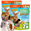 Imagem da oferta Ração Funny Bunny Delícias Da Horta 1,8kg Coelho Roedores