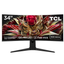 Imagem da oferta Monitor Gamer Curvo TCL 34 Polegadas QLED Mini LED WQHD R83Q 180Hz 1ms (GtG) HDR 1400 nits 34R83Q