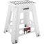 Imagem da oferta Banqueta Plástica Dobrável, Branca, Altura 450 Mm, Vonder