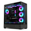Imagem da oferta Gabinete Gamer Obsid Frame Preto Vidro Mid Tower S Fan Preto