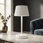 Imagem da oferta Luminária de Mesa Lyor Radiance Branca com USB e 3 Tons de Luz