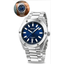 Imagem da oferta Relógio Orient Masculino Analógico Mbss1464 D1sx Casual Confortável Prata Prova D'água 50