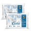 Imagem da oferta Kit 02 Travesseiro Toque De Pluma Premium Percal 400 Fios 50x70cm Lavável, Antiácaro, Antialérgico
