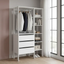Imagem da oferta Closet 03 Gavetas Db001 Branco Pp Milani Store Branco Branco!