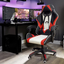 Imagem da oferta Cadeira Gamer Python Fly, Design Estilo Gamer, Tecido Respirável, Design Ergonômico (Roxo)