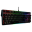 Imagem da oferta Teclado Mecânico Gamer HyperX Alloy MKW100 RGB Switch Red Full Size US Preto