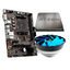 Imagem da oferta Placa Mãe MSI A520M-A PRO + Processador AMD Ryzen 5 5500F + Air Cooler Gamer Rise Mode X2