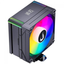 Imagem da oferta Cooler Para Processador Rise Mode Temp 6 Black, ARGB, 120mm, Com Display, Intel-AMD, Preto, RM-ACT6-ARGB-B
