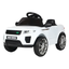Imagem da oferta Mini Carro Elétrico Infantil Marcha FrenteRé 6V Controle Remoto Bluetooth Maxi Rover Maxi Toys - BRANCO
