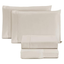 Imagem da oferta Jogo De Cama Casal Padrão Percal 400 Fios Ponto Palito 04 Peças, Antiácaro, Não Faz Bolinha Toque Extra Macio – Branco