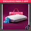 Imagem da oferta Travesseiro Snow Ajustável I wanna sleep - Altura Personalizável | Memory Foam Flakes + Gel - Tecido de Bambu