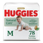 Imagem da oferta Huggies Fralda Premium Natural Care M - 78 Un