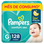 Imagem da oferta Fralda Pampers Confort Sec G com 128