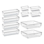Imagem da oferta Kit com 10 Organizadores Multiuso Acrílico