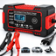 Imagem da oferta Carregador Inteligente De Bateria Automotiva 12v 6a Bivolt Recupera Baterias 4ah A 100ah Todos Veículos Moto Carro Caminhão Barco Woosh