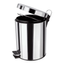 Imagem da oferta Lixeira Inox 5l Pedal Sem Contato Higiênico, Prático, Para Cozinha Ou Banheiro
