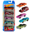 Imagem da oferta Pacote 5 Carros Sortidos, Hot Wheels, Mattel, Multicor - Não É Possível Escolher As Cores