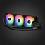 Imagem da oferta Water Cooler Gamdias Aura Gl360 Lite Preto Argb Am5 Lga 1851