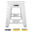 Imagem da oferta Banqueta Plástico Dobrável 450mm Branca Vonder Cor Branco