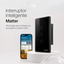 Imagem da oferta Interruptor Inteligente Matter Compativel Com iPhone Siri Wi-fi 2.4 Ghz Alexa Google Tuya 3 Botões 4x2 Bivolt Preto Ekaza