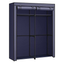 Imagem da oferta SONGMICS Guarda-roupa com 2 Cabides Armário de Tecido para Armazenamento de Roupas Cabide Dobrável para Quarto ou Cl