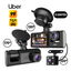 Imagem da oferta 3 Câmera Wifi Automotiva Veicular Carro Com Hd Noturna 1080p Icarbonx